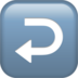 Right Arrow Curving Left Emoji Copy Paste ― ↩️ - apple