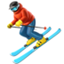 Skier Emoji Copy Paste ― ⛷️ - apple