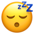 Sleeping Face Emoji Copy Paste ― 😴 - apple