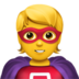 Superhero Emoji Copy Paste ― 🦸 - apple