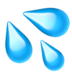 Sweat Droplets Emoji Copy Paste ― 💦 - apple