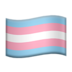 Transgender Flag Emoji Copy Paste ― 🏳️‍⚧ - apple