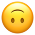 Upside-down Face Emoji Copy Paste ― 🙃 - apple