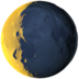 Waning Crescent Moon Emoji Copy Paste ― 🌘 - apple