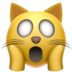 Weary Cat Emoji Copy Paste ― 🙀 - apple