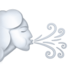 Wind Face Emoji Copy Paste ― 🌬️ - apple