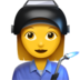 Woman Factory Worker Emoji Copy Paste ― 👩‍🏭 - apple