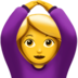 Woman Gesturing OK Emoji Copy Paste ― 🙆‍♀ - apple