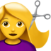 Woman Getting Haircut Emoji Copy Paste ― 💇‍♀ - apple