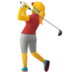 Woman Golfing Emoji Copy Paste ― 🏌️‍♀ - apple