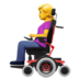 Woman In Motorized Wheelchair Emoji Copy Paste ― 👩‍🦼 - apple