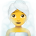 Woman In Steamy Room Emoji Copy Paste ― 🧖‍♀ - apple