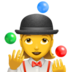 Woman Juggling Emoji Copy Paste ― 🤹‍♀ - apple