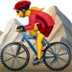 Woman Mountain Biking Emoji Copy Paste ― 🚵‍♀ - apple