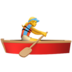 Woman Rowing Boat Emoji Copy Paste ― 🚣‍♀ - apple