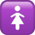 Women’s Room Emoji Copy Paste ― 🚺 - apple