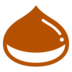 Chestnut Emoji Copy Paste ― 🌰 - au-by-kddi