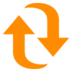 Clockwise Vertical Arrows Emoji Copy Paste ― 🔃 - au-by-kddi