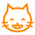 Grinning Cat With Smiling Eyes Emoji Copy Paste ― 😸 - au-by-kddi