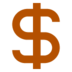 Heavy Dollar Sign Emoji Copy Paste ― 💲 - au-by-kddi