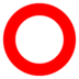 Hollow Red Circle Emoji Copy Paste ― ⭕ - au-by-kddi