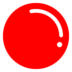 Red Circle Emoji Copy Paste ― 🔴 - au-by-kddi