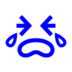 Loudly Crying Face Emoji Copy Paste ― 😭 - au-by-kddi