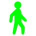 Person Walking Emoji Copy Paste ― 🚶 - au-by-kddi