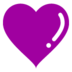 Purple Heart Emoji Copy Paste ― 💜 - au-by-kddi