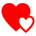 Revolving Hearts Emoji Copy Paste ― 💞 - au-by-kddi