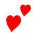 Two Hearts Emoji Copy Paste ― 💕 - au-by-kddi