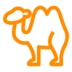 Two-hump Camel Emoji Copy Paste ― 🐫 - docomo