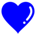 Blue Heart Emoji Copy Paste ― 💙 - docomo