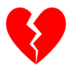 Broken Heart Emoji Copy Paste ― 💔 - docomo