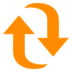 Clockwise Vertical Arrows Emoji Copy Paste ― 🔃 - docomo