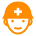 Construction Worker Emoji Copy Paste ― 👷 - docomo