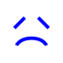 Disappointed Face Emoji Copy Paste ― 😞 - docomo