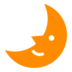 First Quarter Moon Face Emoji Copy Paste ― 🌛 - docomo