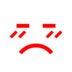 Flushed Face Emoji Copy Paste ― 😳 - docomo