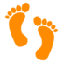Footprints Emoji Copy Paste ― 👣 - docomo