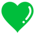 Green Heart Emoji Copy Paste ― 💚 - docomo