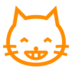 Grinning Cat With Smiling Eyes Emoji Copy Paste ― 😸 - docomo