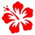 Hibiscus Emoji Copy Paste ― 🌺 - docomo