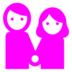Woman And Man Holding Hands Emoji Copy Paste ― 👫 - docomo