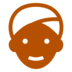 Person Wearing Turban Emoji Copy Paste ― 👳 - docomo