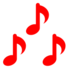 Musical Notes Emoji Copy Paste ― 🎶 - docomo