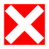 Cross Mark Button Emoji Copy Paste ― ❎ - docomo