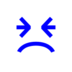Persevering Face Emoji Copy Paste ― 😣 - docomo