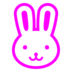 Rabbit Face Emoji Copy Paste ― 🐰 - docomo