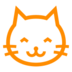 Grinning Cat Emoji Copy Paste ― 😺 - docomo